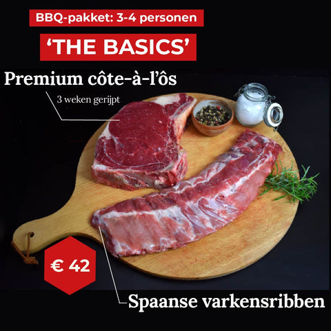 Classic-BBQ-pakket | 'The Basics' | 3-4 personen